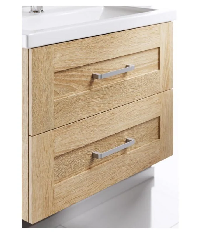 Тумба подвесной Aqwella Фостер 60 под умывальник дуб сонома