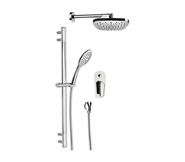 Комплект: Душевая система Remer Vanity V09S01, хром