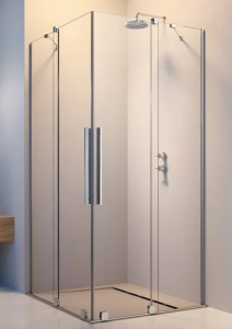 Душевая дверь Radaway Furo KDD, 120 x 200 см, с неподвижной частью, стекло прозрачное, профиль хром, правая, 10105120-01-01R