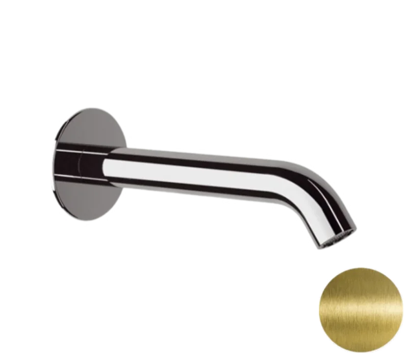 Излив настенный 16 см Remer X Style 91XVO, состаренная латунь