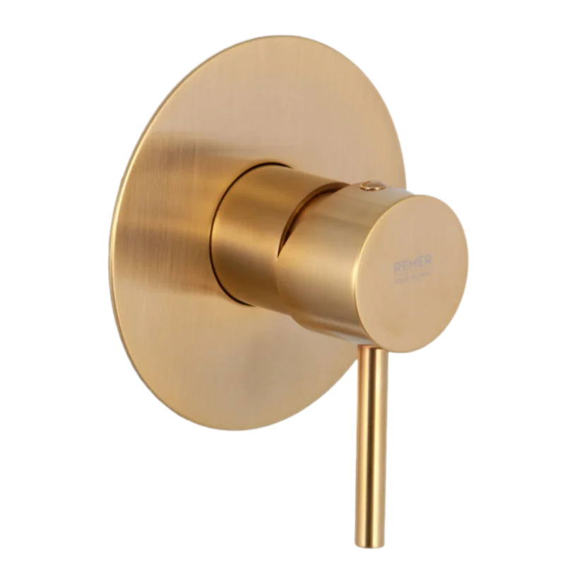 Смеситель для душа Remer X Style X30LBG, золото брашированное