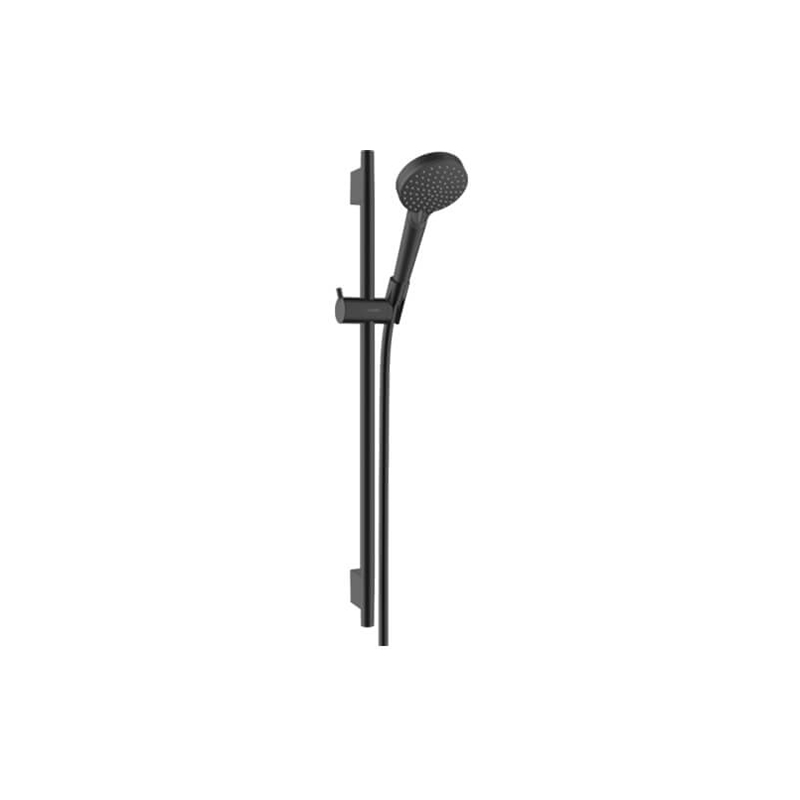 Душевой гарнитур Hansgrohe Vernis Blend S 100 2jet, 65 см, матовый черный, 26422670