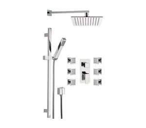 Комплект: Душевая система Remer Absolute AU93S01UFS20