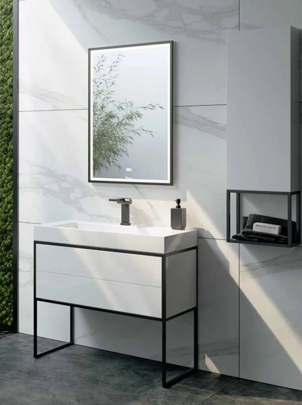 Тумба под умывальник Aqwella Clarberg Logic 70 LOG0107N белый