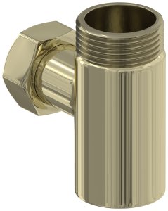 Уголок со спускным клапаном Сунержа переходной (G 1" НР х G 3/4" НГ)