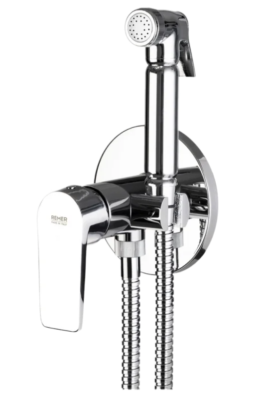 Гигиенический душ со смесителем Remer Dream D65, хром