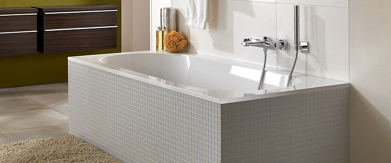 Квариловая ванна Villeroy & Boch Oberon UBQ160OBE2V-01 alpin