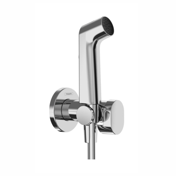 Гигиенический душ Hansgrohe Bidette S, EcoSmart, держатель и шланг 125 см, хром, 29232000