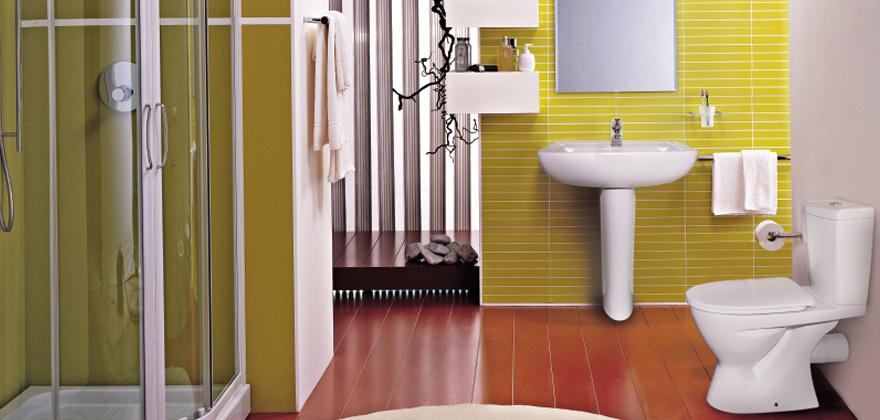 Напольный унитаз-компакт с сидением и крышкой стандарт Ideal Standard ECCO NEW W904501