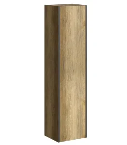 Шкаф-пенал подвесной Aqwella Fargo дуб балтийский