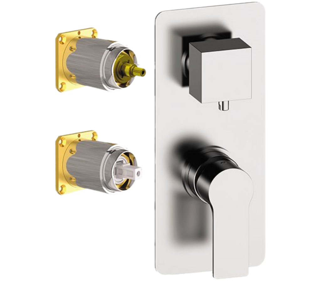 Смеситель для душа Remer Energy EY92KB, хром