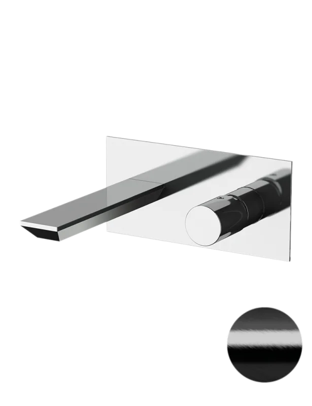 Смеситель для раковины Remer Edge EG515CFP, черный брашированный хром