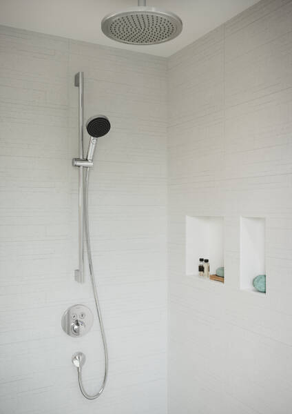 Шланговое подсоединение Hansgrohe FixFit E, хром, 27454000