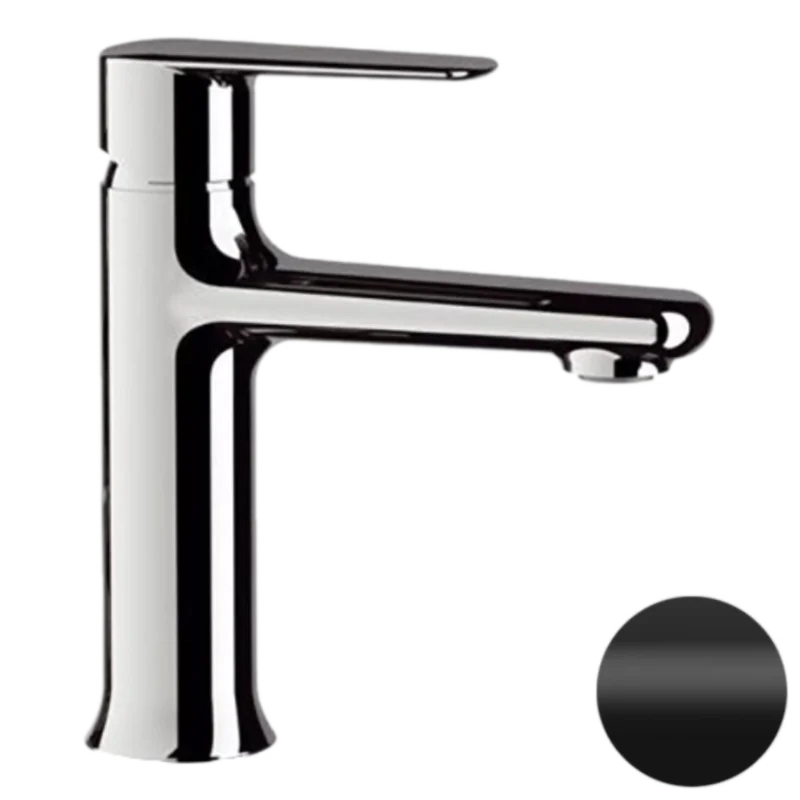 Смеситель для раковины Remer Vanity V12NO, черный матовый