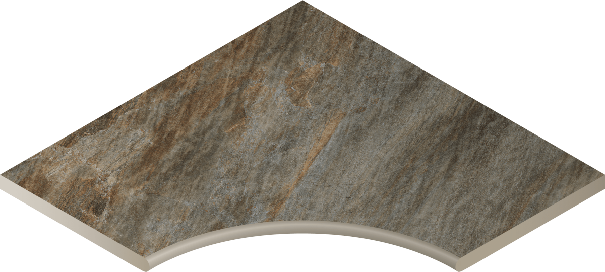 Бортик Italon MAGNETIQUE DARK BOR.60X60 ANG.ROUND 30 / ДАРК 60X60 УГЛ.ЗАКР.30