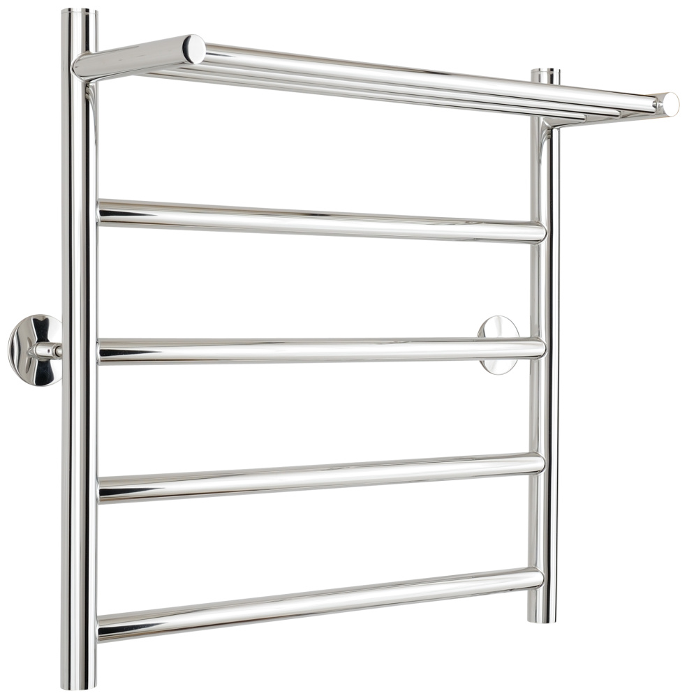 Водяной полотенцесушитель Стилье Универсал-54 600х500 (Полка + 4) П 21, Без покрытия, арт.00654-6050