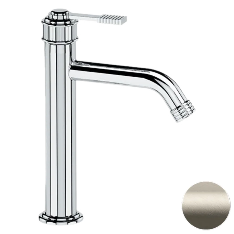 Смеситель для раковины Remer Atelier AL12AXV, сталь