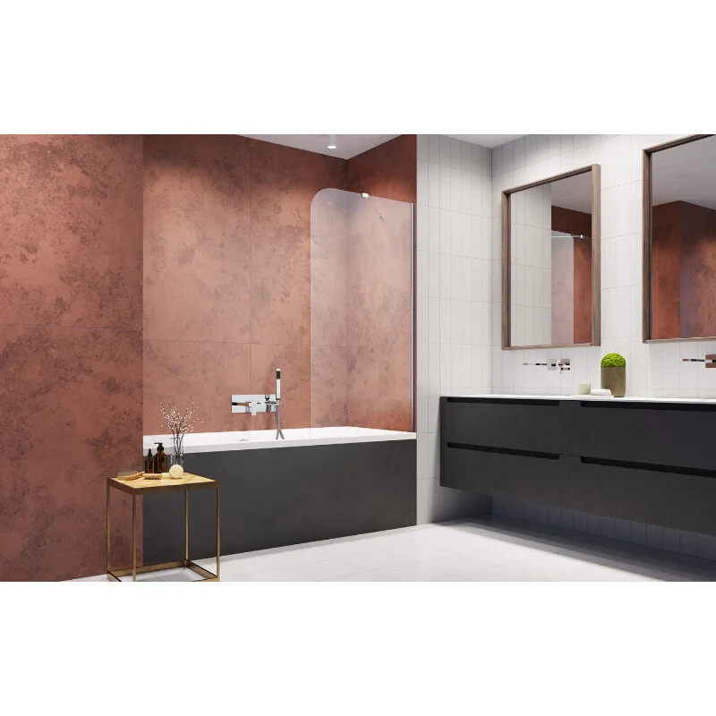 Шторка на ванну Radaway Torrenta PNJ II 80 Left/Right 1201101-101L/R, 80 см, стекло прозрачное, профиль хром, левая/правая