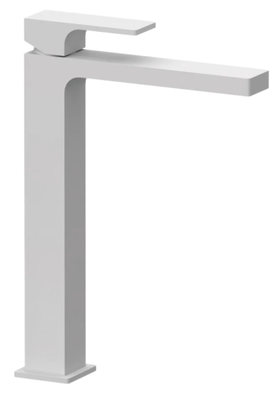 Смеситель для раковины Remer Absolute AU11LBO, белый матовый