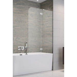 Шторка на ванну Radaway Torrenta PNJ II 120 Left/Right 12011203-101L/R, 120 см, стекло прозрачное, профиль хром, левая/правая