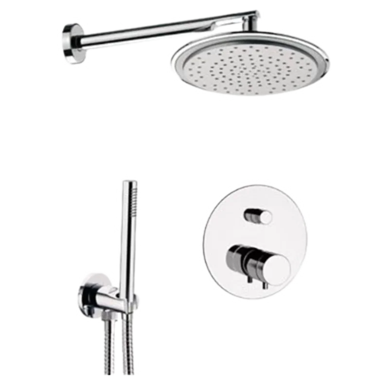 Душевая система термостатическая Remer Elegance NT09S02, хром