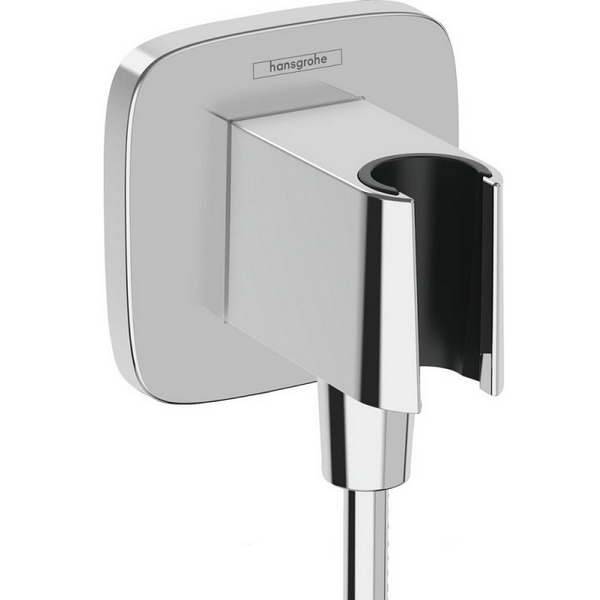 Выход на ручной душ Hansgrohe Fixfit Q, с держателем, 26887000