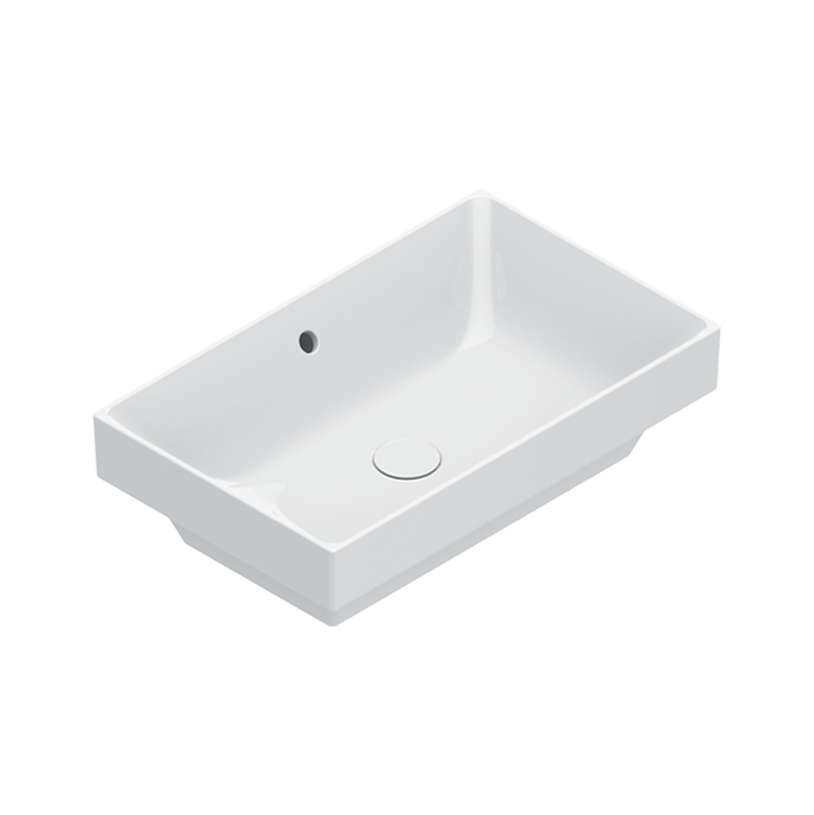 Раковина Catalano Zero 60х37, арт.0124600001, белый глянцевый