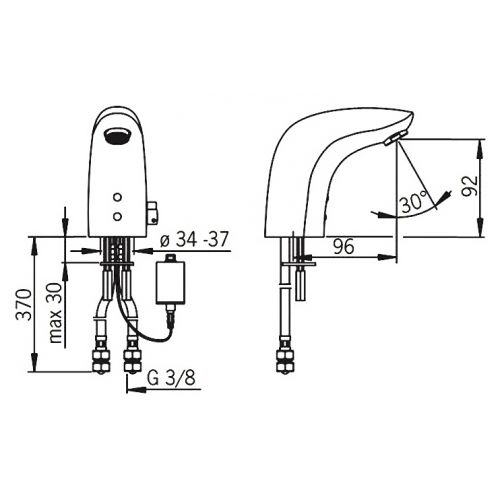 Чаша напольного унитаза Ideal Standard Connect Air AquaBlade E013701