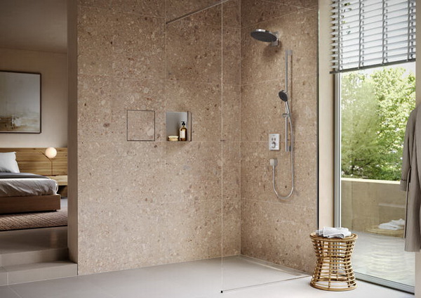 Ручной душ Hansgrohe Pulsify Select 105, 3jet, Activation, хром, 24100000