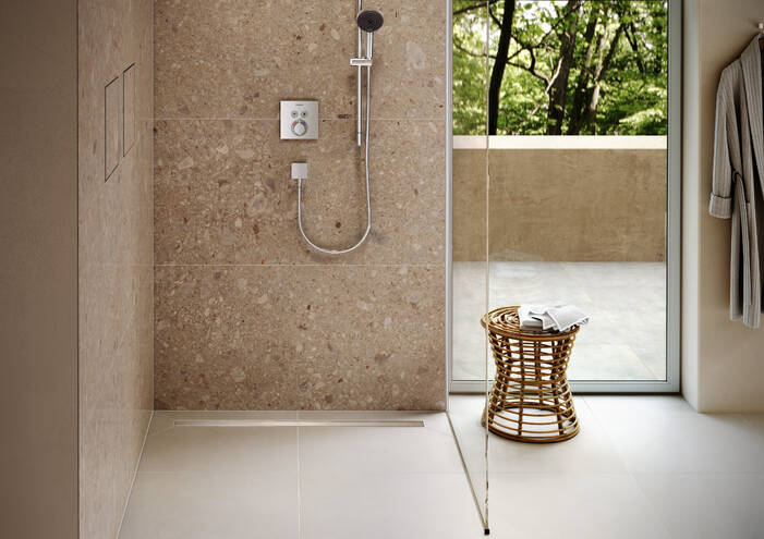 Ручной душ Hansgrohe Pulsify Select 105, 3jet, Activation, хром, 24100000