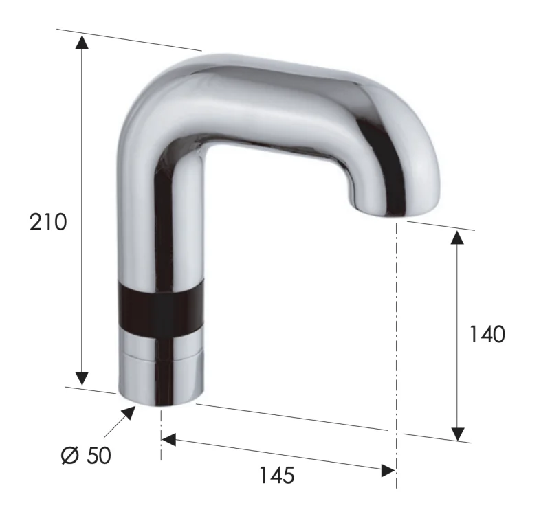 Кран сенсорный для раковины Remer Sensor SE15