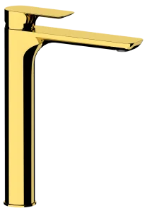 Смеситель для раковины Remer Infinity I11LDO, золото глянцевое