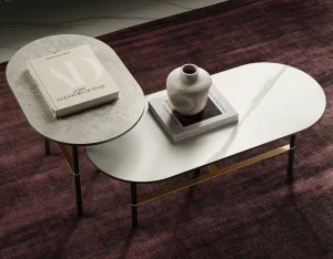 Журнальный столик со столешницей из керамогранита Italon Home LOUNGE