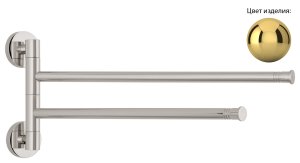 Держатель полотенец Сунержа ВЕЕР-2 поворотный / L 400