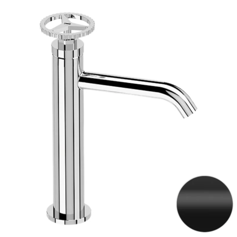 Смеситель для раковины Remer Chrono CH12ANO, черный матовый