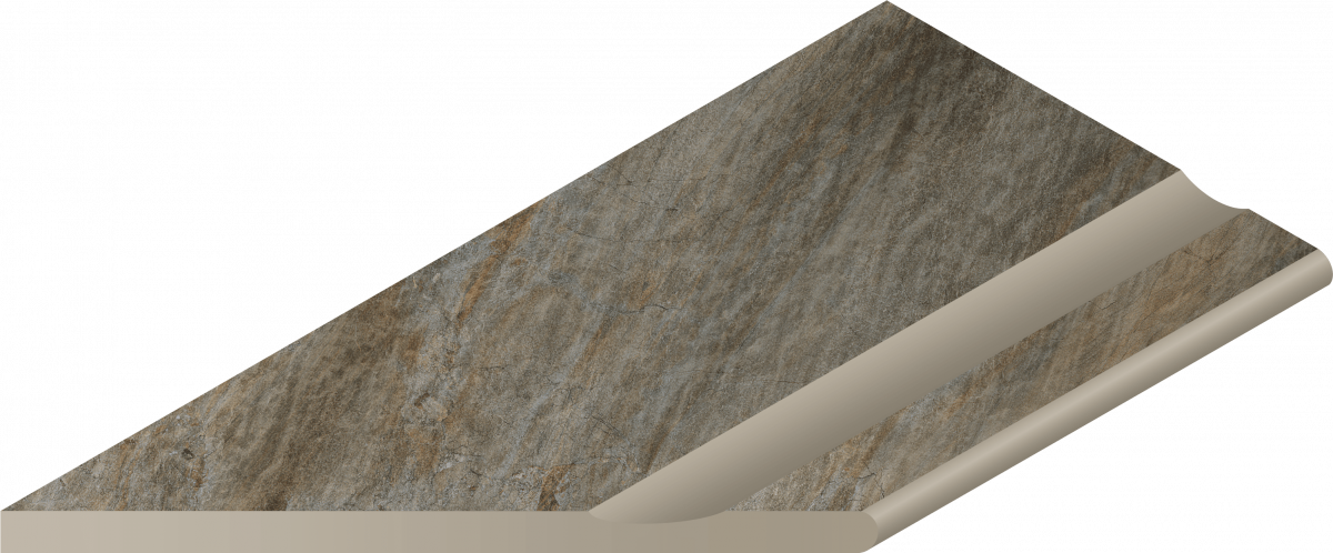 Бортик Italon MAGNETIQUE DARK BOR.30X60 SVASATO ROUND SX / ДАРК 30X60 С ВЫЕМКОЙ ЗАКРУГ.ЛЕВ