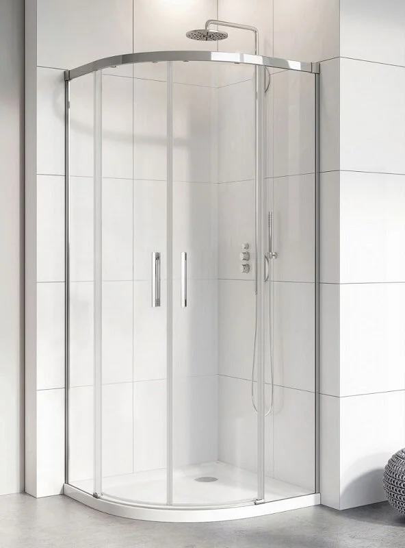 Душевые стенки Radaway Idea PDD 90R*120L, 90 х 120 х 200 см левая, стекло прозрачное, профиль хром, 387159-01-01