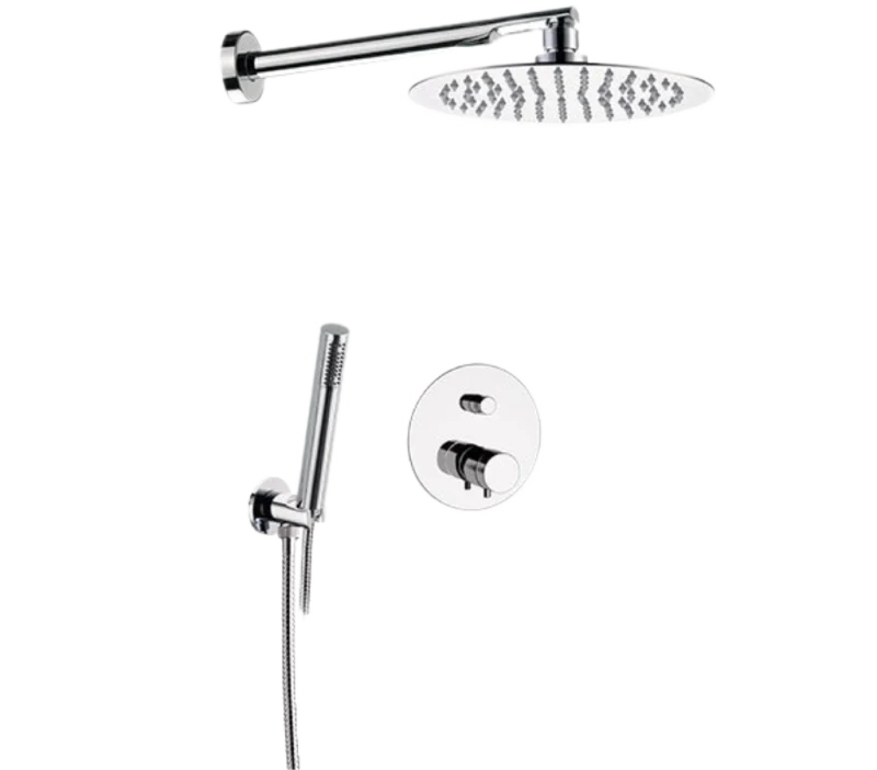 Душевая система термостатическая Remer Elegance NT09S02UFM20, хром