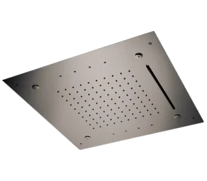 Верхний душ потолочный с подсветкой 50 см Remer INOX SS357RS50NC, хром