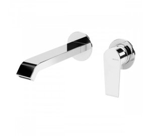 Смеситель для раковины на 2 отверстия, настенный Bruma Nautic 181 840