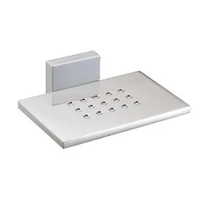 Мыльница QU12551 хром