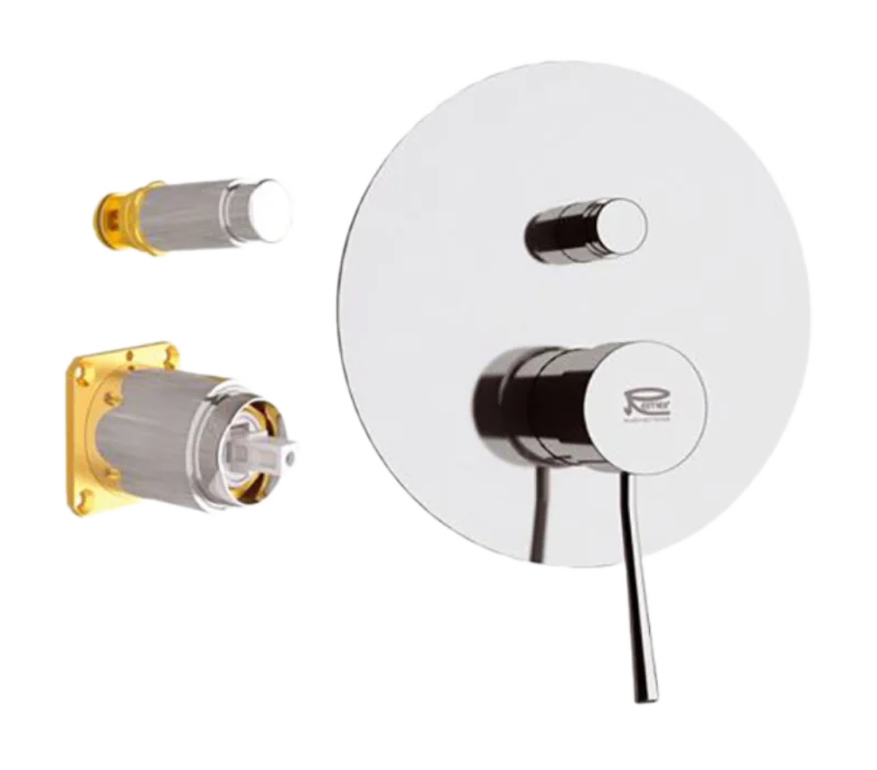 Смеситель для душа Remer Minimal N09KB, хром