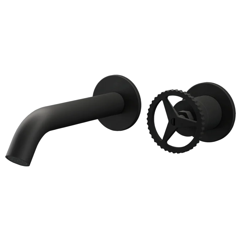 Смеситель для раковины Remer Chrono CH15PNO, черный матовый