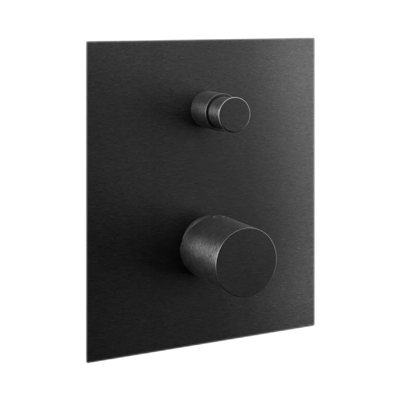 Смеситель для душа Remer Edge EG509CFP, черный брашированный хром