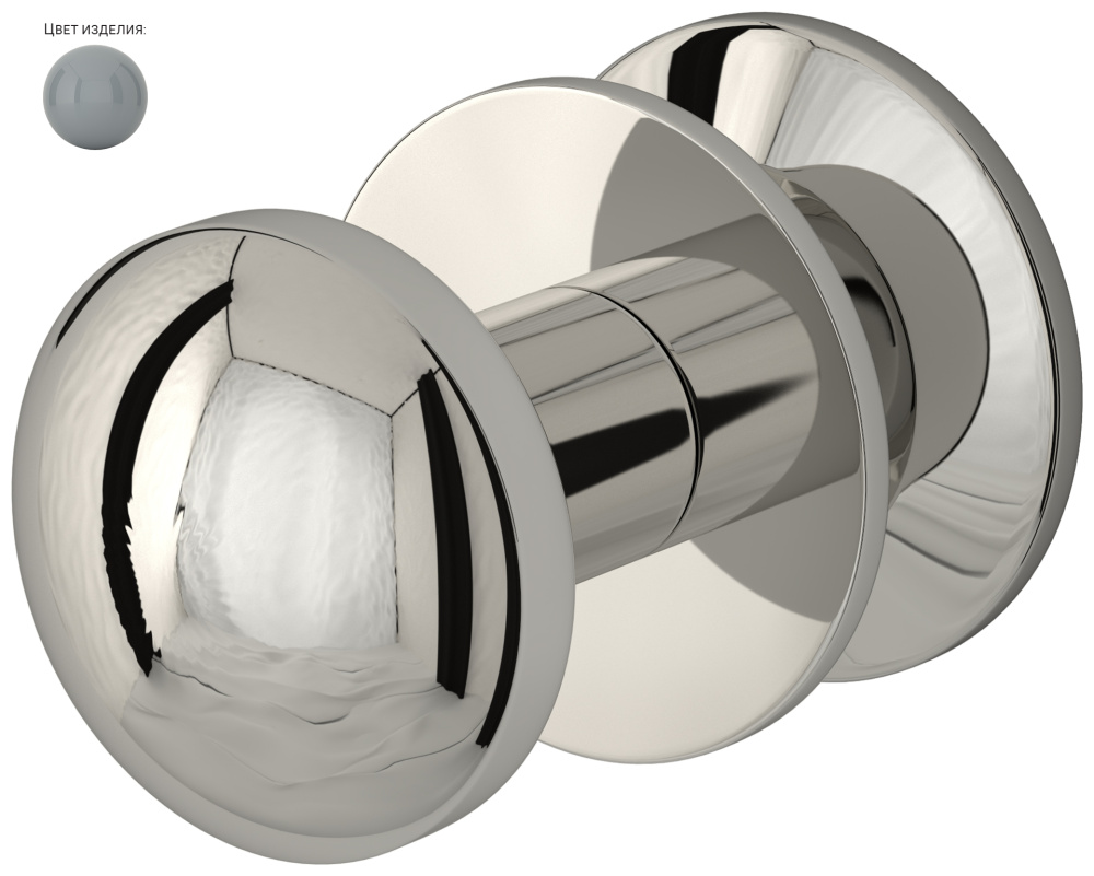 Вешалка "СФЕРА" н/ж для ДР "СУНЕРЖА" (RAL 7001 Серебристо-серый), арт.7001-2010-0001