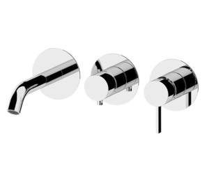 Смеситель для ванны Remer Metrica MC54D3P