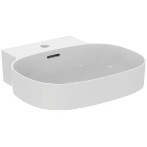 Раковина Ideal Standard Atelier Linda-X 50x48 см T4753V1 с переливом, белый матовый