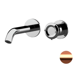 Смеситель для раковины Remer Element ET15PRP, медь брашированная