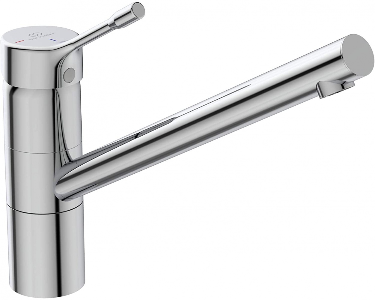Смеситель Ideal Standard Ceralook для кухонной мойки, хром матовый, BC295GN, цвет хром матовый