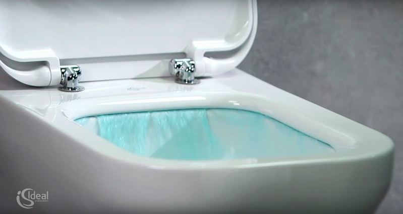 Чаша напольного унитаза Ideal Standard CONNECT AquaBlade® E039701, пристенный